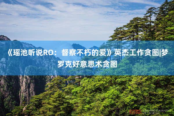 《瑶池听说RO：督察不朽的爱》英杰工作贪图|梦罗克好意思术贪图